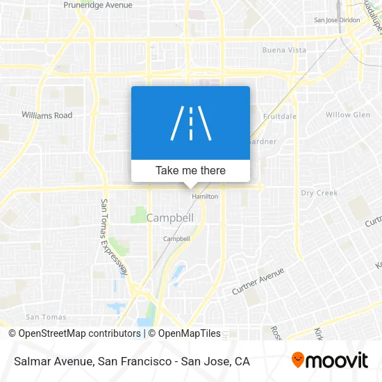 Salmar Avenue map