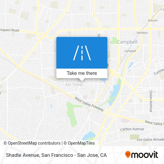 Shadle Avenue map