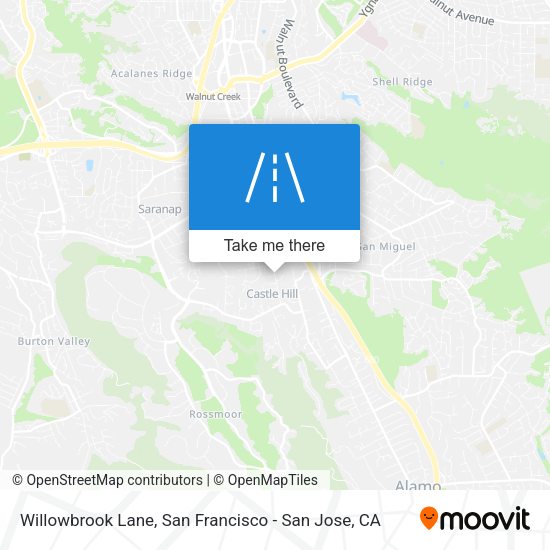 Mapa de Willowbrook Lane