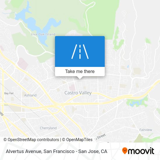 Mapa de Alvertus Avenue