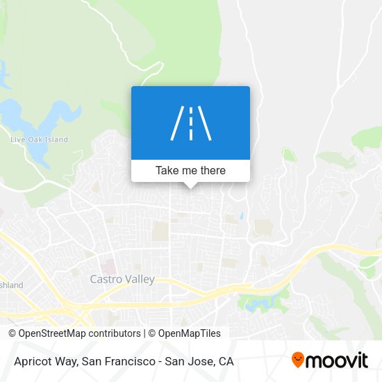 Mapa de Apricot Way