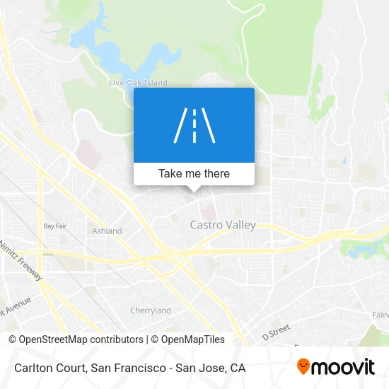 Carlton Court map