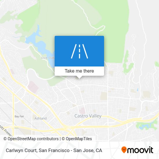 Mapa de Carlwyn Court