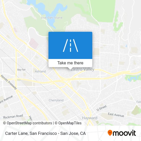 Mapa de Carter Lane