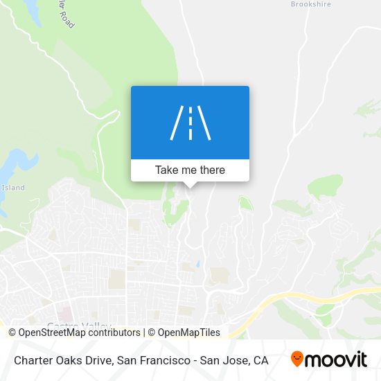 Charter Oaks Drive map