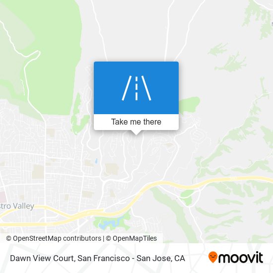 Mapa de Dawn View Court