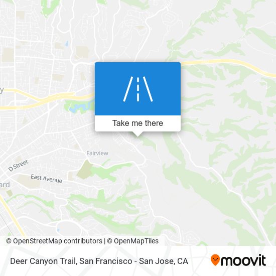 Deer Canyon Trail map