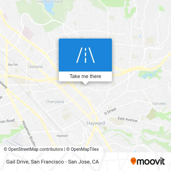 Gail Drive map