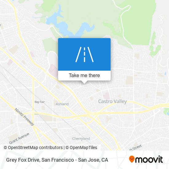 Grey Fox Drive map