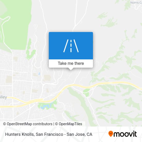 Mapa de Hunters Knolls