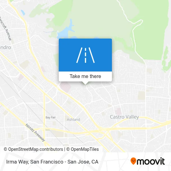 Irma Way map