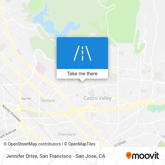 Jennifer Drive map