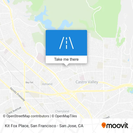 Kit Fox Place map