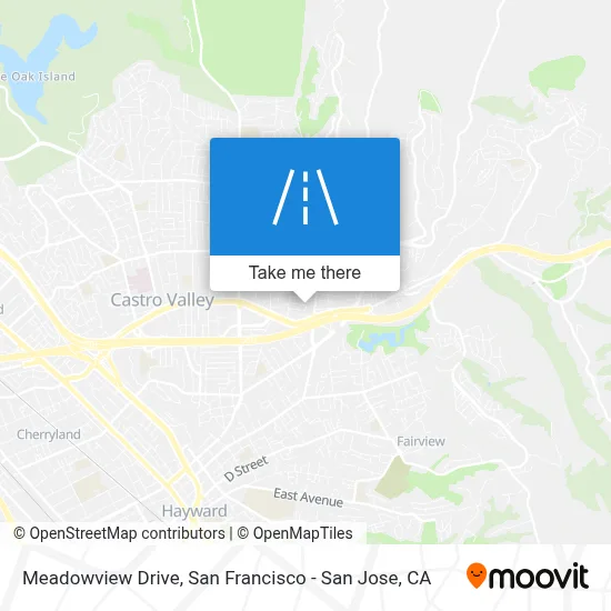 Meadowview Drive map