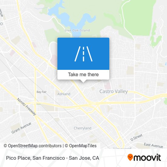 Mapa de Pico Place