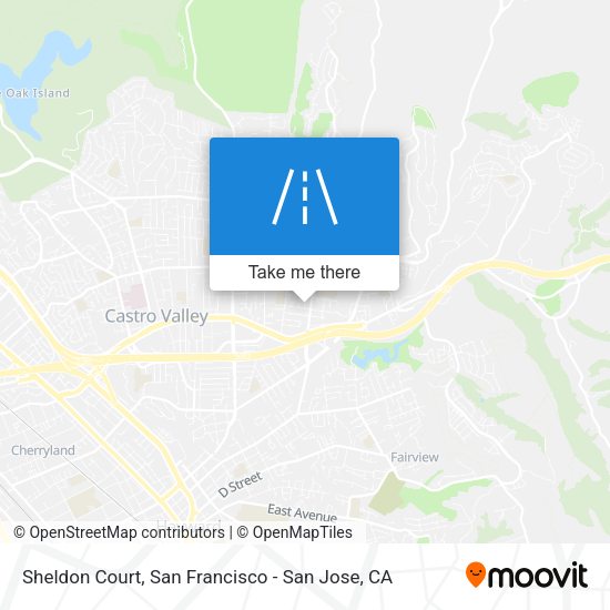 Sheldon Court map