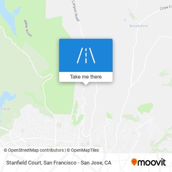 Mapa de Stanfield Court