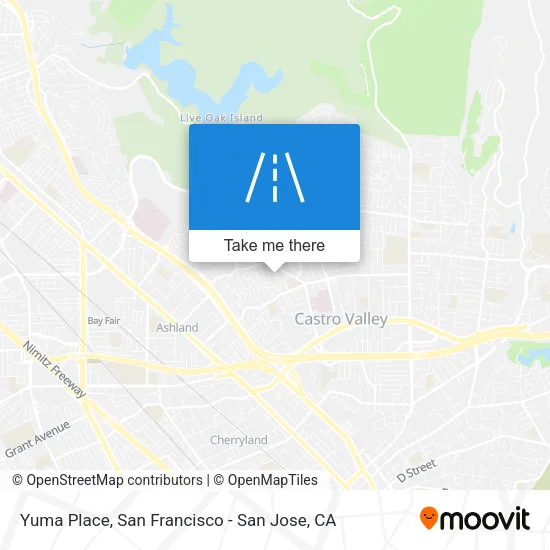 Yuma Place map
