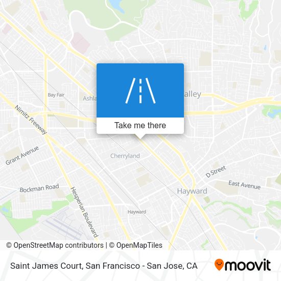 Saint James Court map