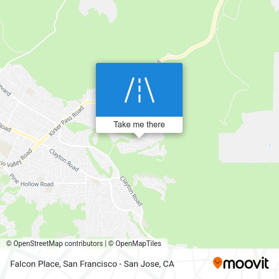 Mapa de Falcon Place