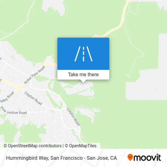 Hummingbird Way map