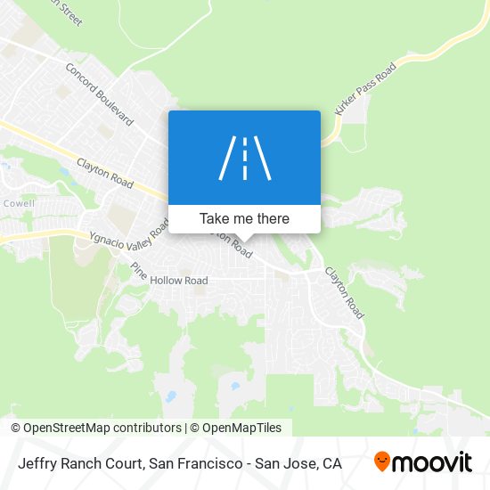 Jeffry Ranch Court map