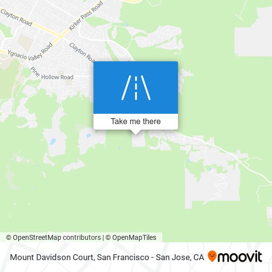 Mapa de Mount Davidson Court