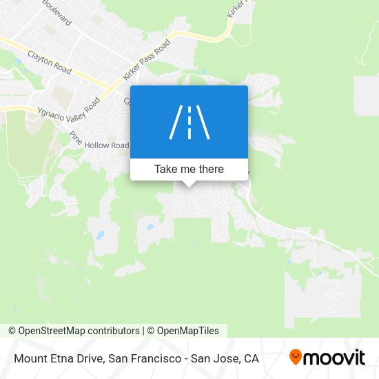 Mapa de Mount Etna Drive
