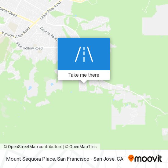 Mapa de Mount Sequoia Place