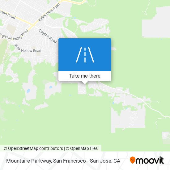 Mountaire Parkway map