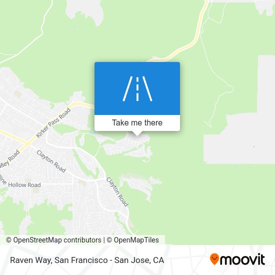 Mapa de Raven Way