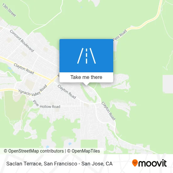 Saclan Terrace map