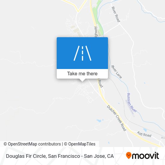 Douglas Fir Circle map