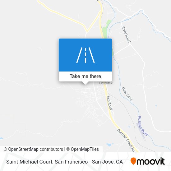 Mapa de Saint Michael Court