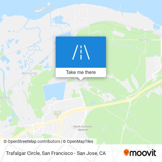 Mapa de Trafalgar Circle