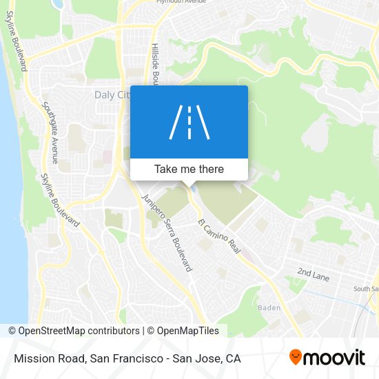 Mapa de Mission Road