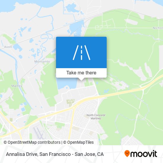 Annalisa Drive map