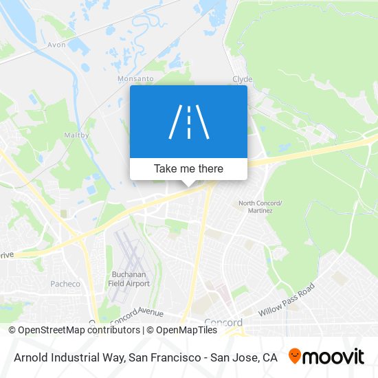 Arnold Industrial Way map