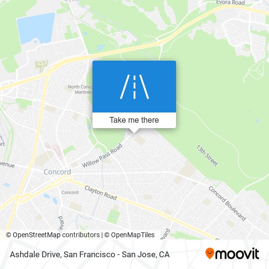 Ashdale Drive map