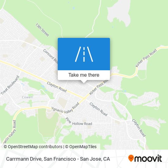 Carrmann Drive map