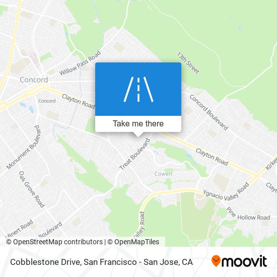Mapa de Cobblestone Drive
