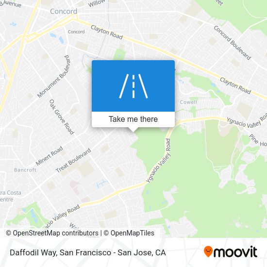 Mapa de Daffodil Way