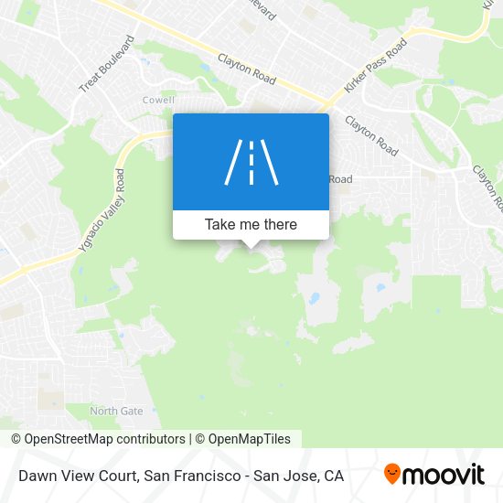 Mapa de Dawn View Court