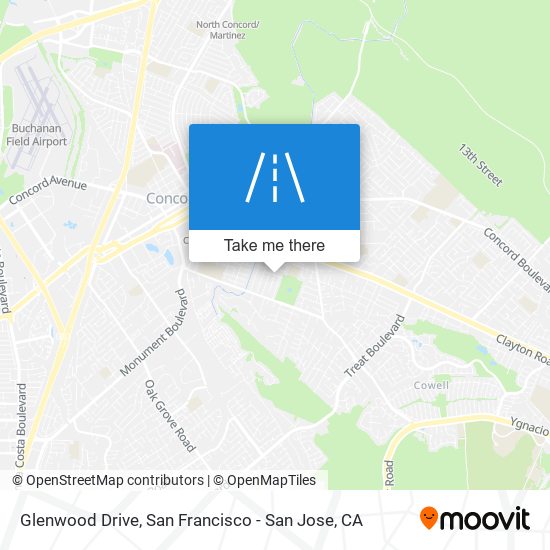 Mapa de Glenwood Drive