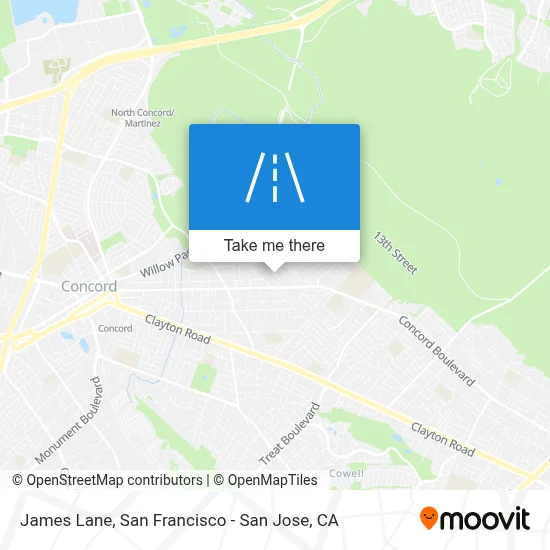 James Lane map