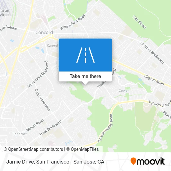 Jamie Drive map