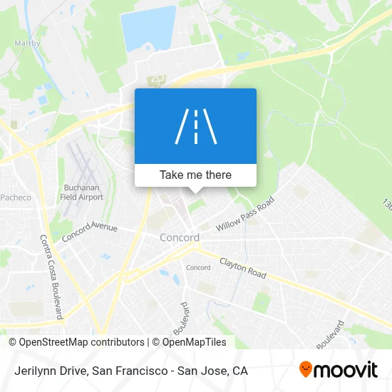 Jerilynn Drive map