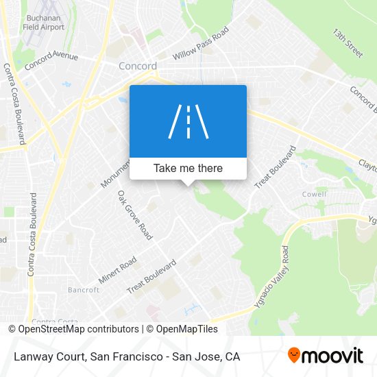 Lanway Court map