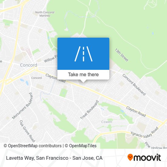 Lavetta Way map