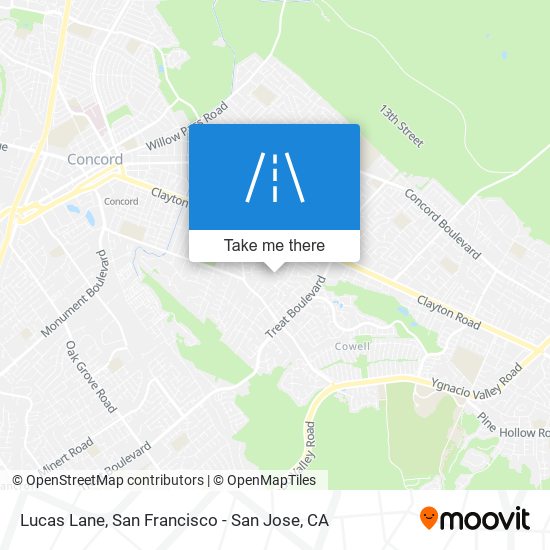 Lucas Lane map